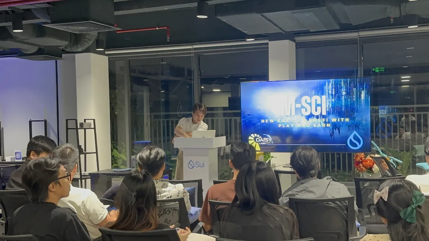 M-SCI trình bày tại sự kiện Sui Foundation